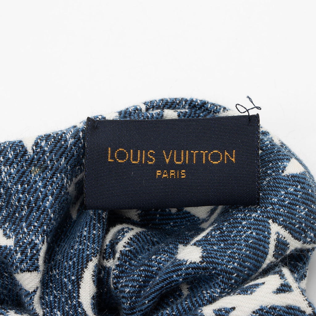 Louis Vuitton Monogram Denim Chouchou Scrunchie