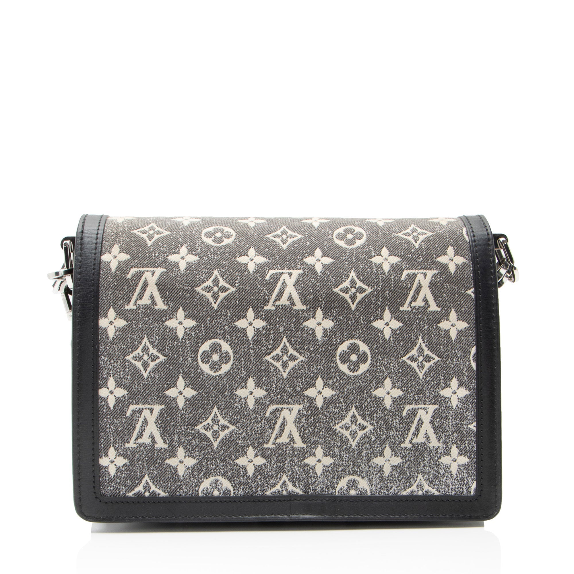 Louis Vuitton Monogram Denim Jacquard Dauphine MM Shoulder Bag