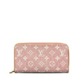 Louis Vuitton Monogram Denim Jacquard Zippy Wallet
