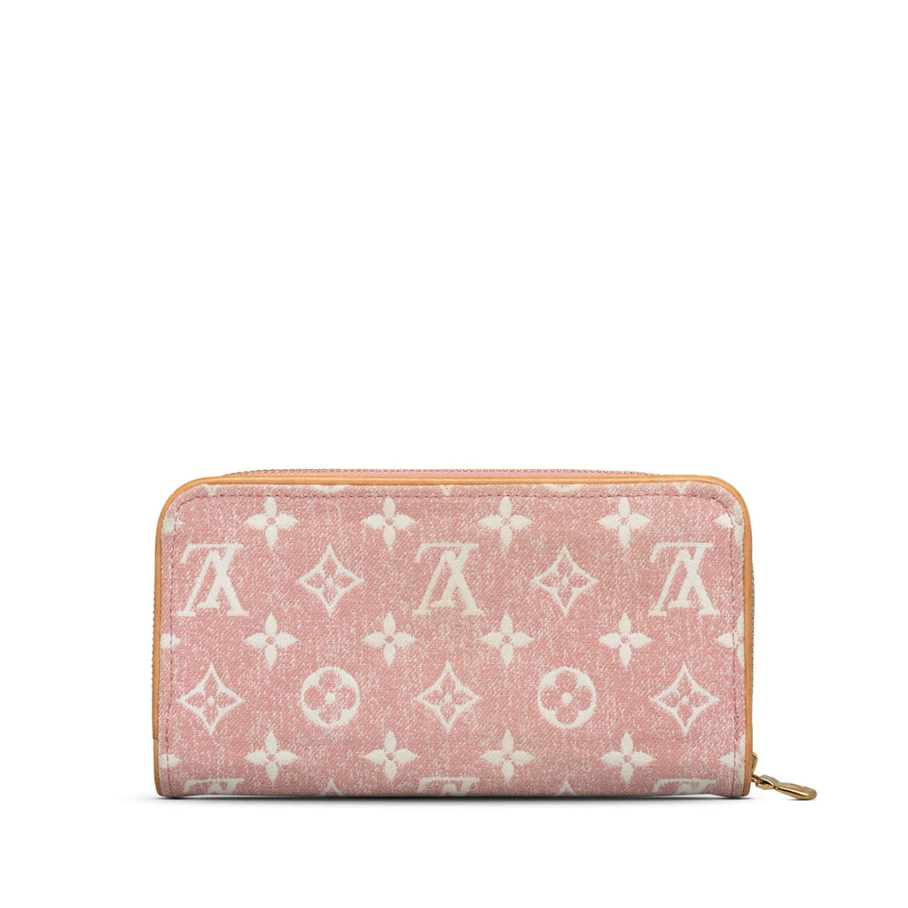 Louis Vuitton Monogram Denim Jacquard Zippy Wallet