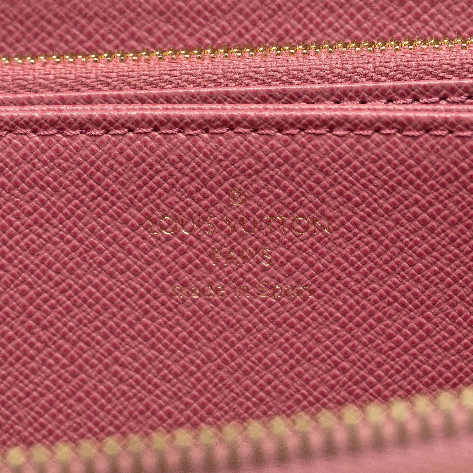 Louis Vuitton Monogram Denim Jacquard Zippy Wallet