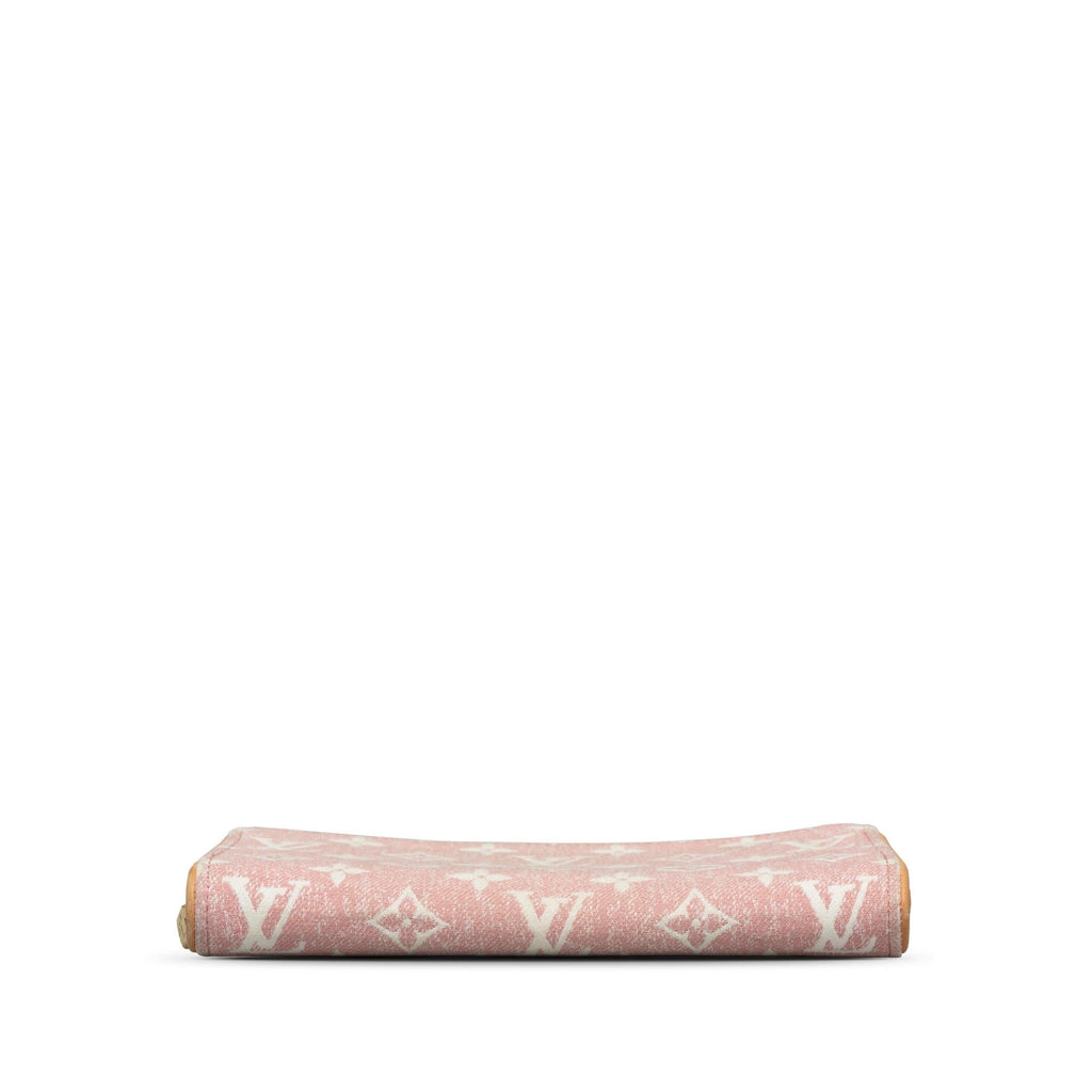 Louis Vuitton Monogram Denim Jacquard Zippy Wallet