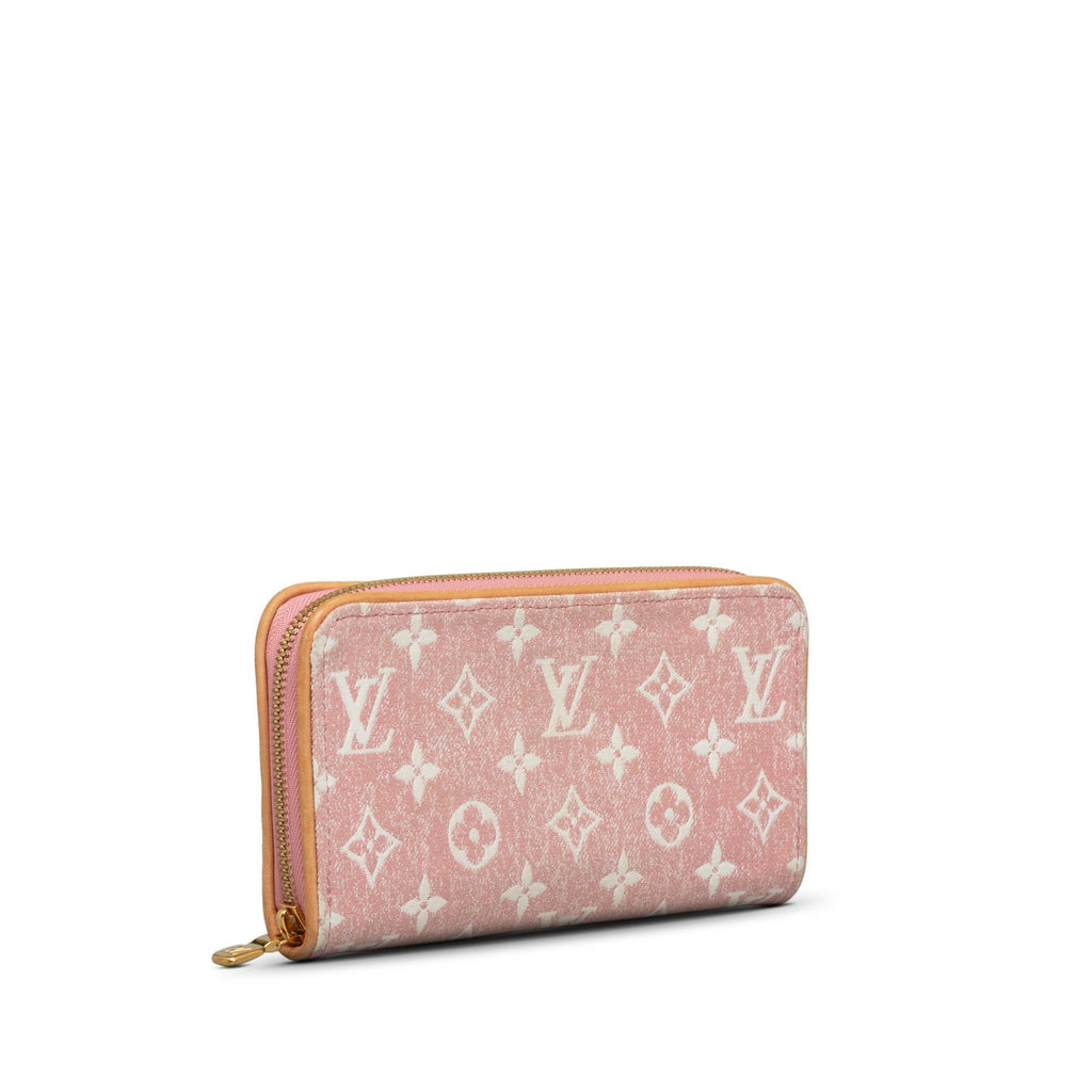 Louis Vuitton Monogram Denim Jacquard Zippy Wallet