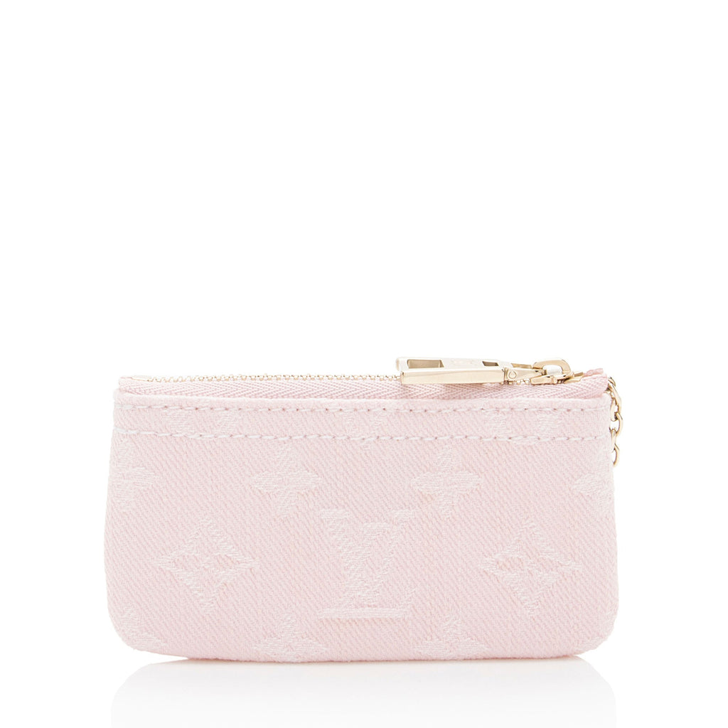 Louis Vuitton Monogram Denim Key Pouch