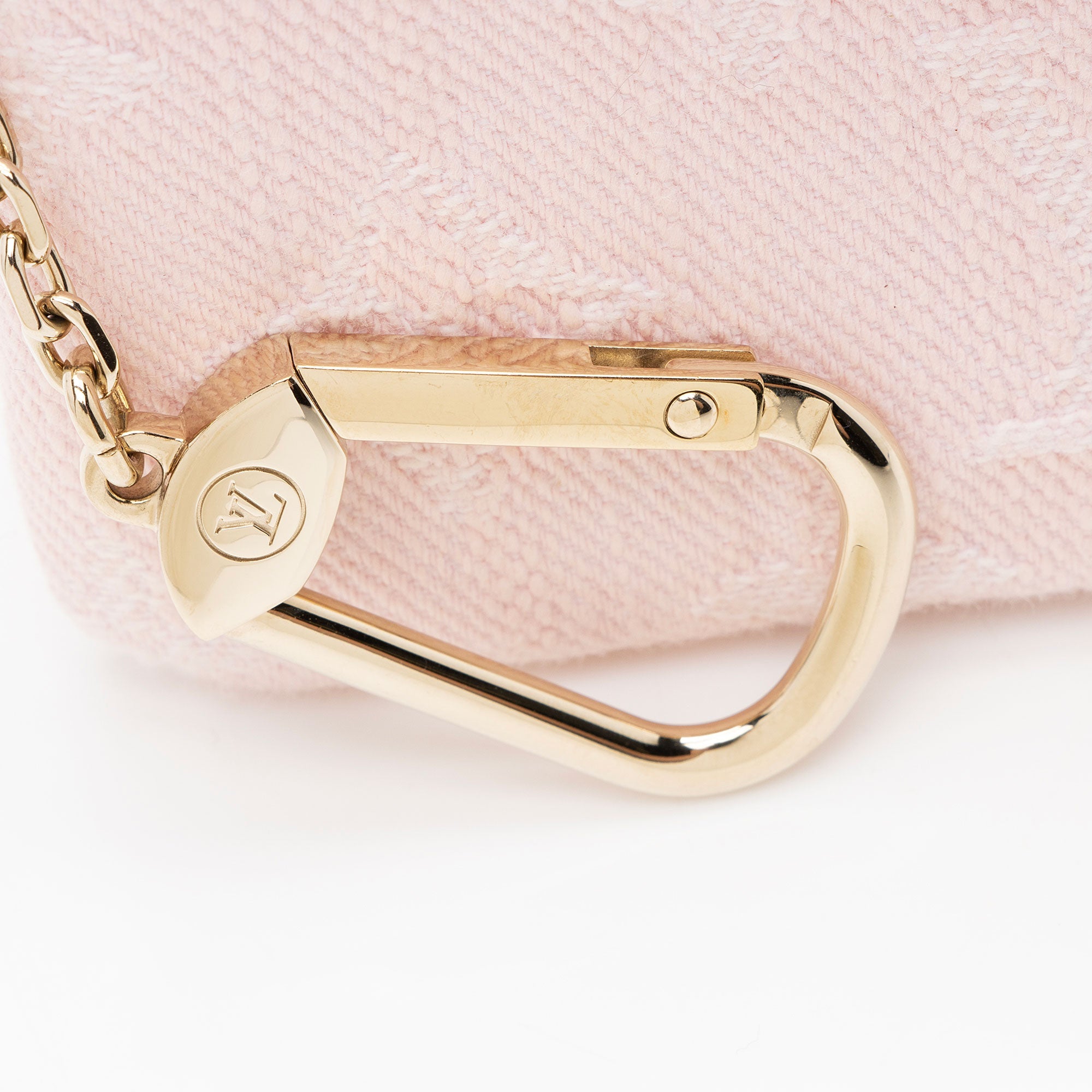 Louis Vuitton Monogram Denim Key Pouch