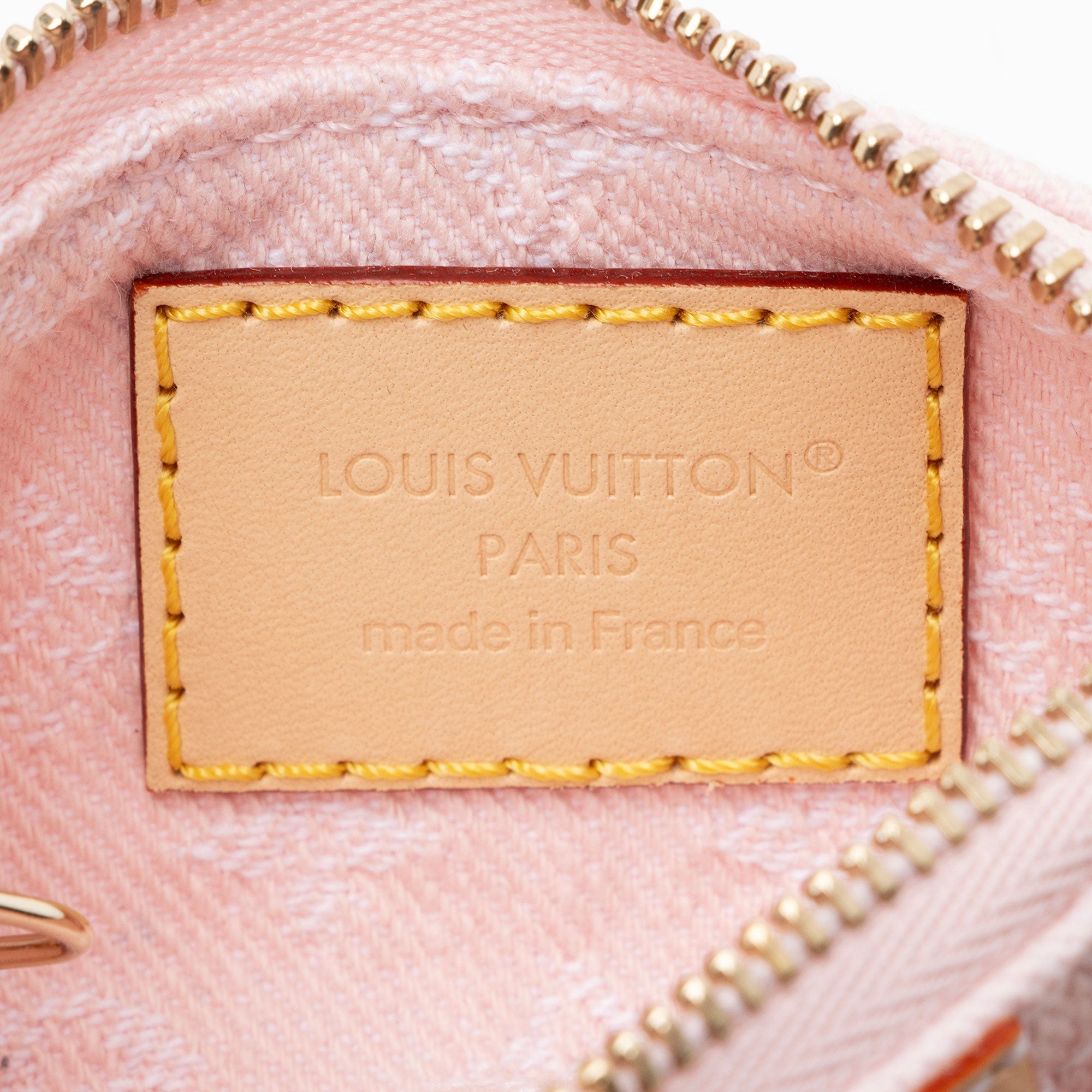 Louis Vuitton Monogram Denim Key Pouch