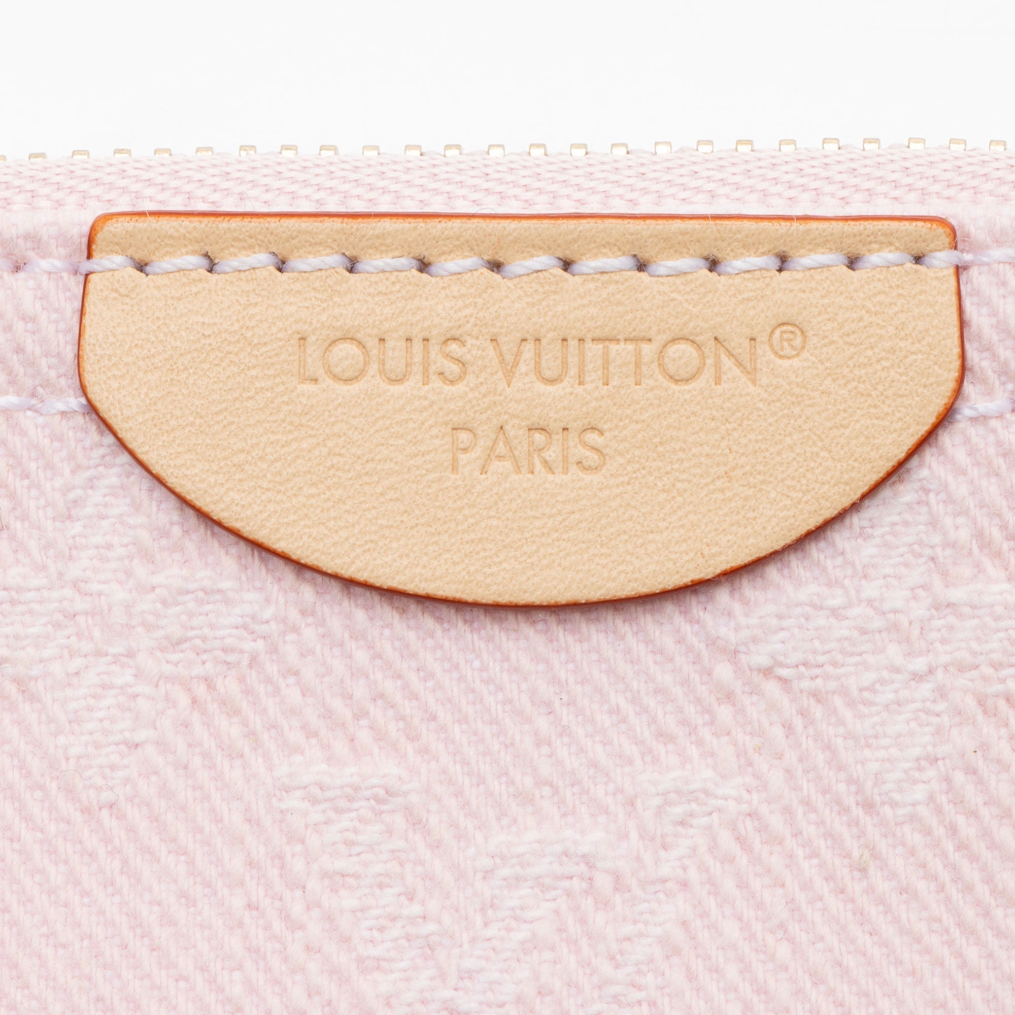 Louis Vuitton Monogram Denim Key Pouch