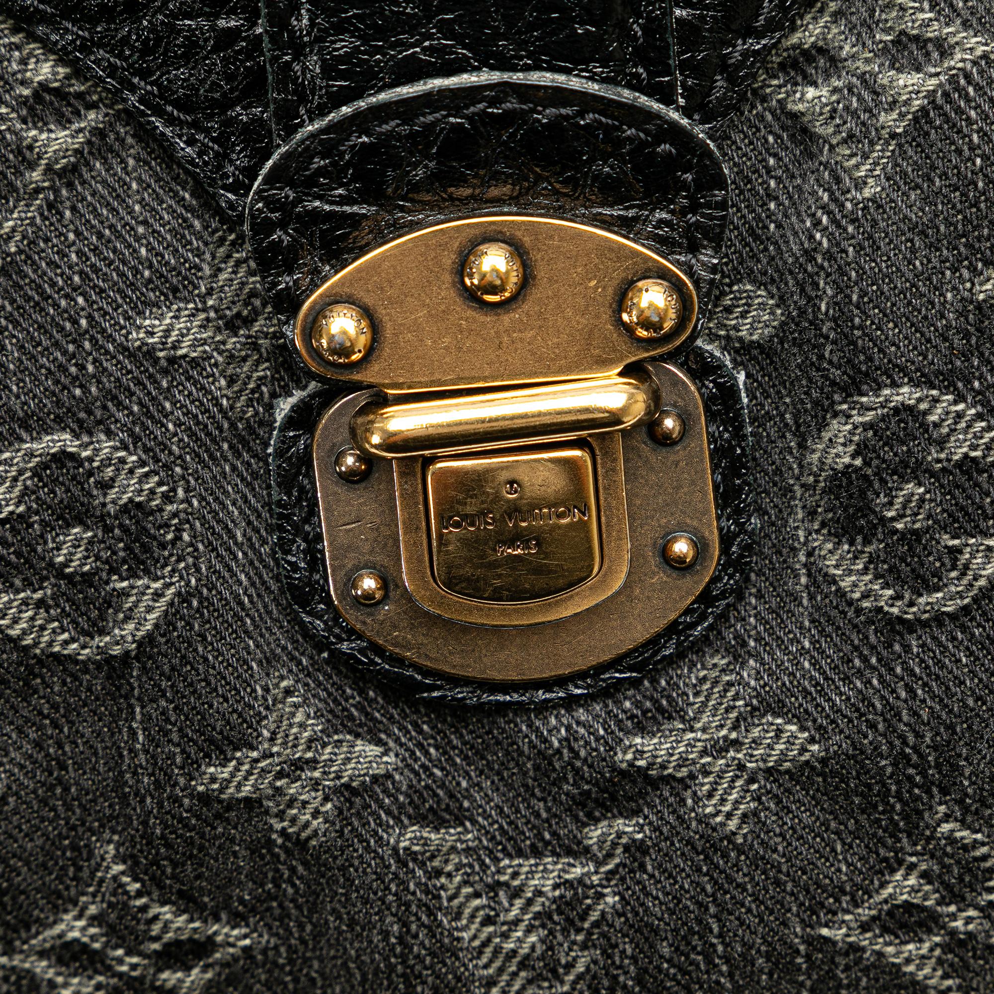 Louis Vuitton Monogram Denim Mahina XS (SHG-pvuwAJ)