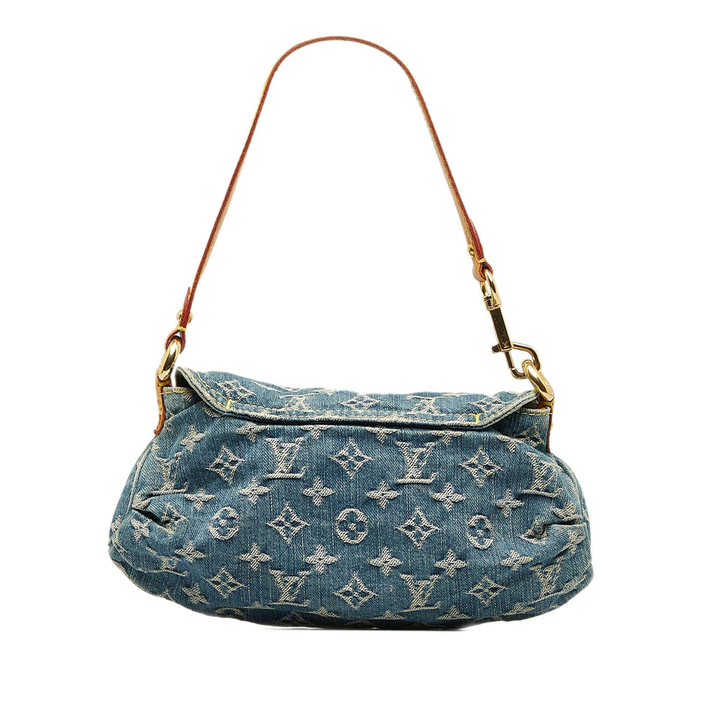 Louis Vuitton Monogram Denim Mini Pleaty (SHG-pSuWOx)