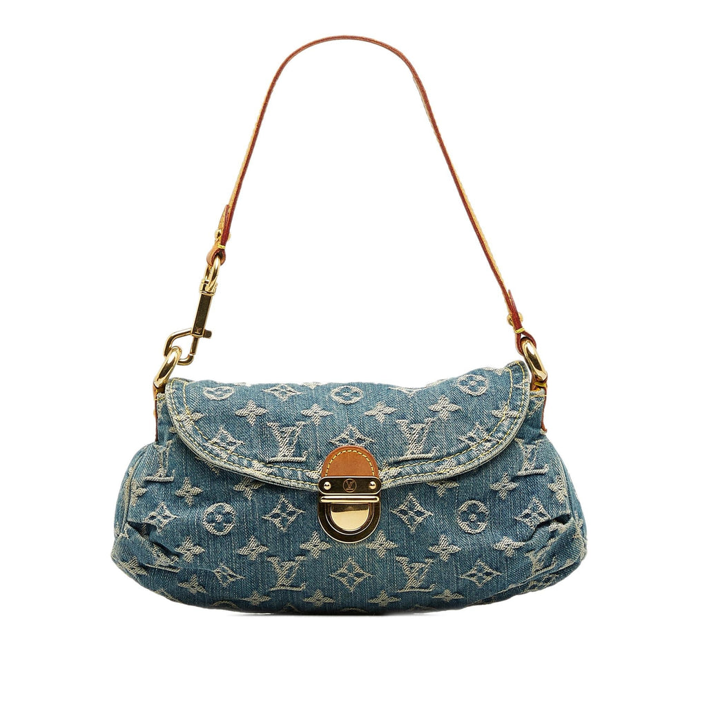Louis Vuitton Monogram Denim Mini Pleaty (SHG-pSuWOx)