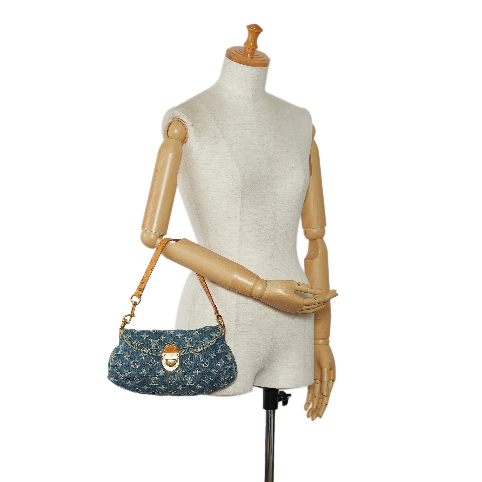 Louis Vuitton Monogram Denim Mini Pleaty (SHG-pSuWOx)