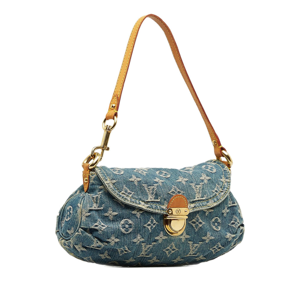 Louis Vuitton Monogram Denim Mini Pleaty (SHG-pSuWOx)