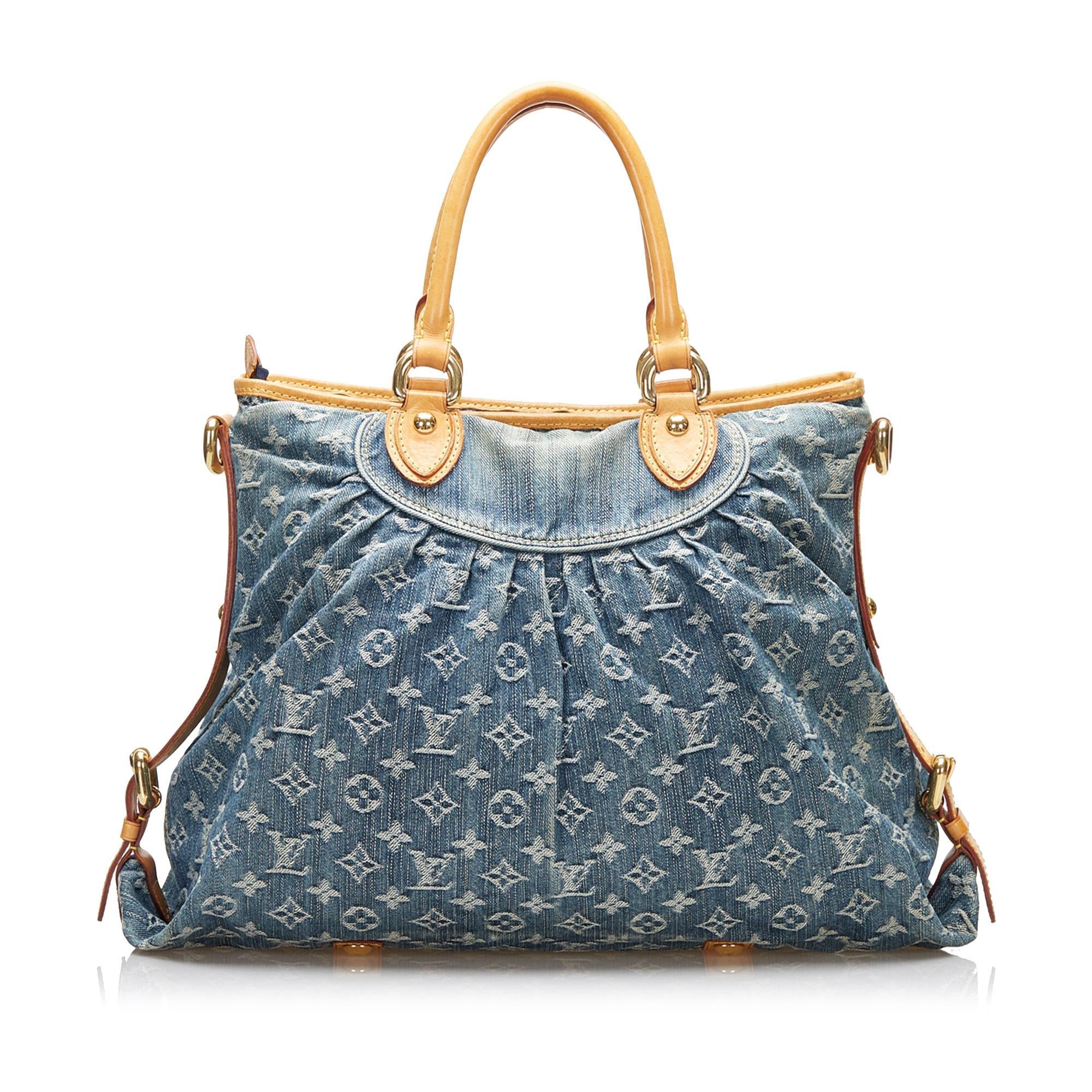 Louis Vuitton Monogram Denim Neo Cabby GM (SHG-AvXknX)