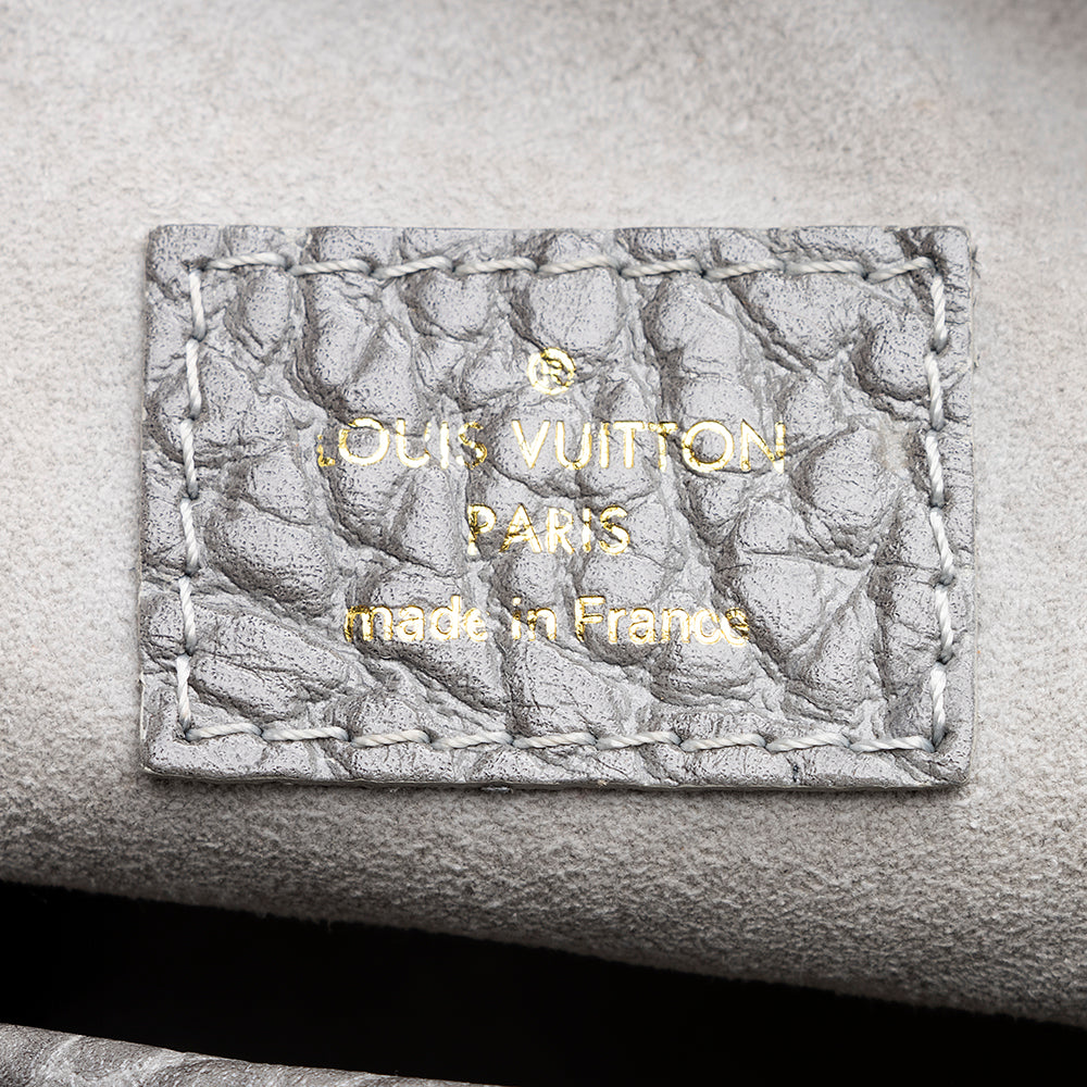 Louis Vuitton Monogram Denim Neo Cabby MM Satchel (SHF-18797)