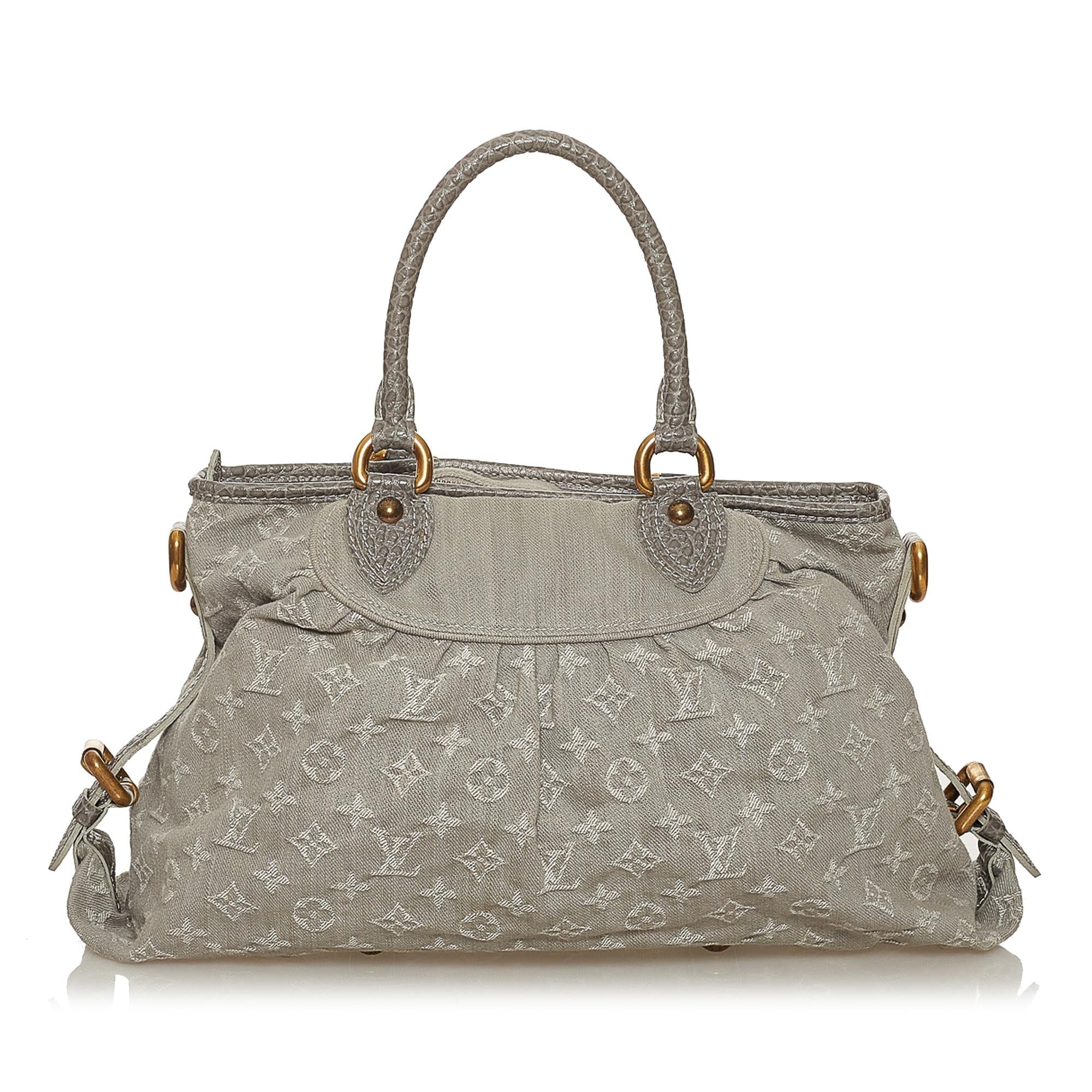 Louis Vuitton Monogram Denim Neo Cabby MM (SHG-28889)