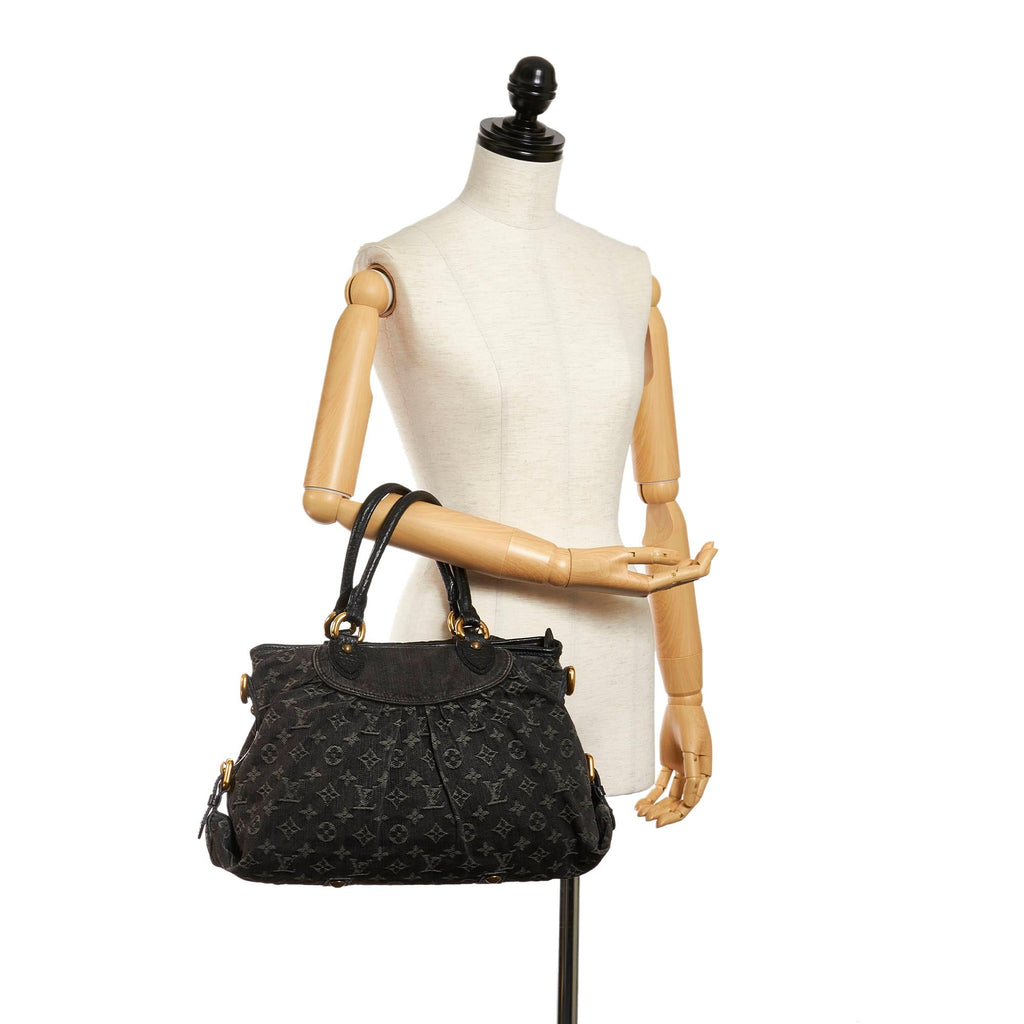 Louis Vuitton Monogram Denim Neo Cabby MM (SHG-29981)