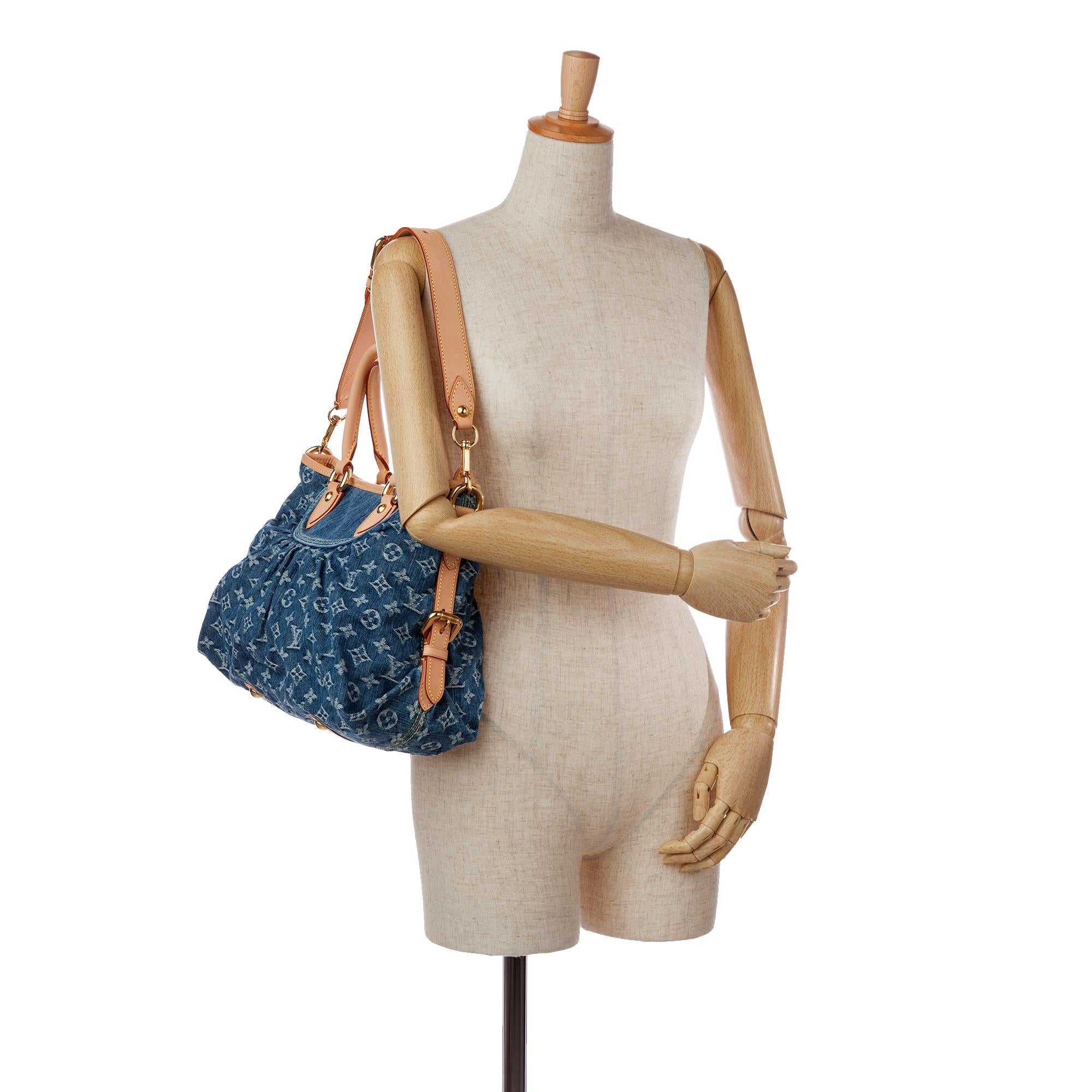 Louis Vuitton Monogram Denim Neo Cabby MM (SHG-36557)