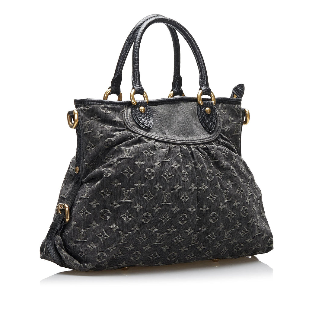 Louis Vuitton Monogram Denim Neo Cabby MM (SHG-Wzstmq)