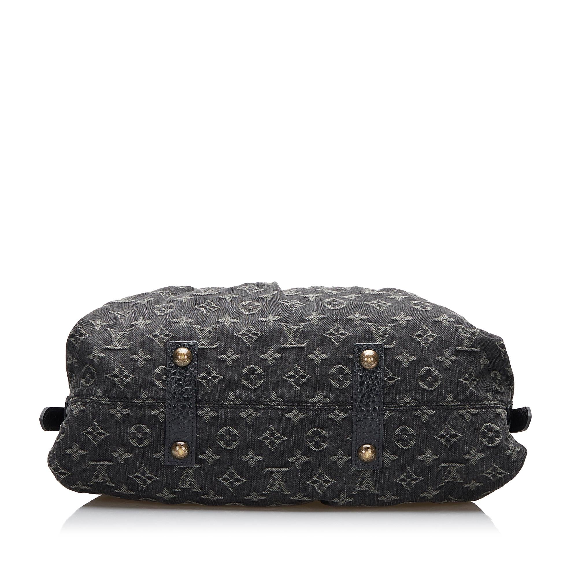 Louis Vuitton Monogram Denim Neo Cabby MM (SHG-jCUw4G)