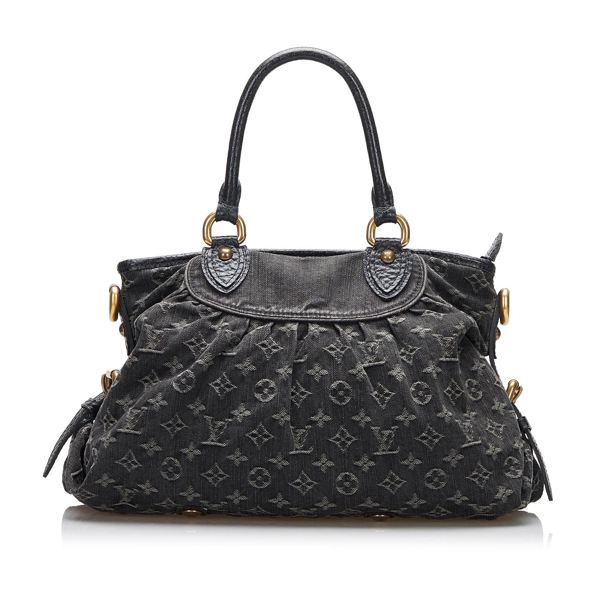 Louis Vuitton Monogram Denim Neo Cabby MM (SHG-jCUw4G)