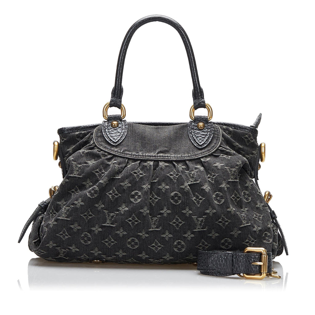 Louis Vuitton Monogram Denim Neo Cabby MM (SHG-jCUw4G)