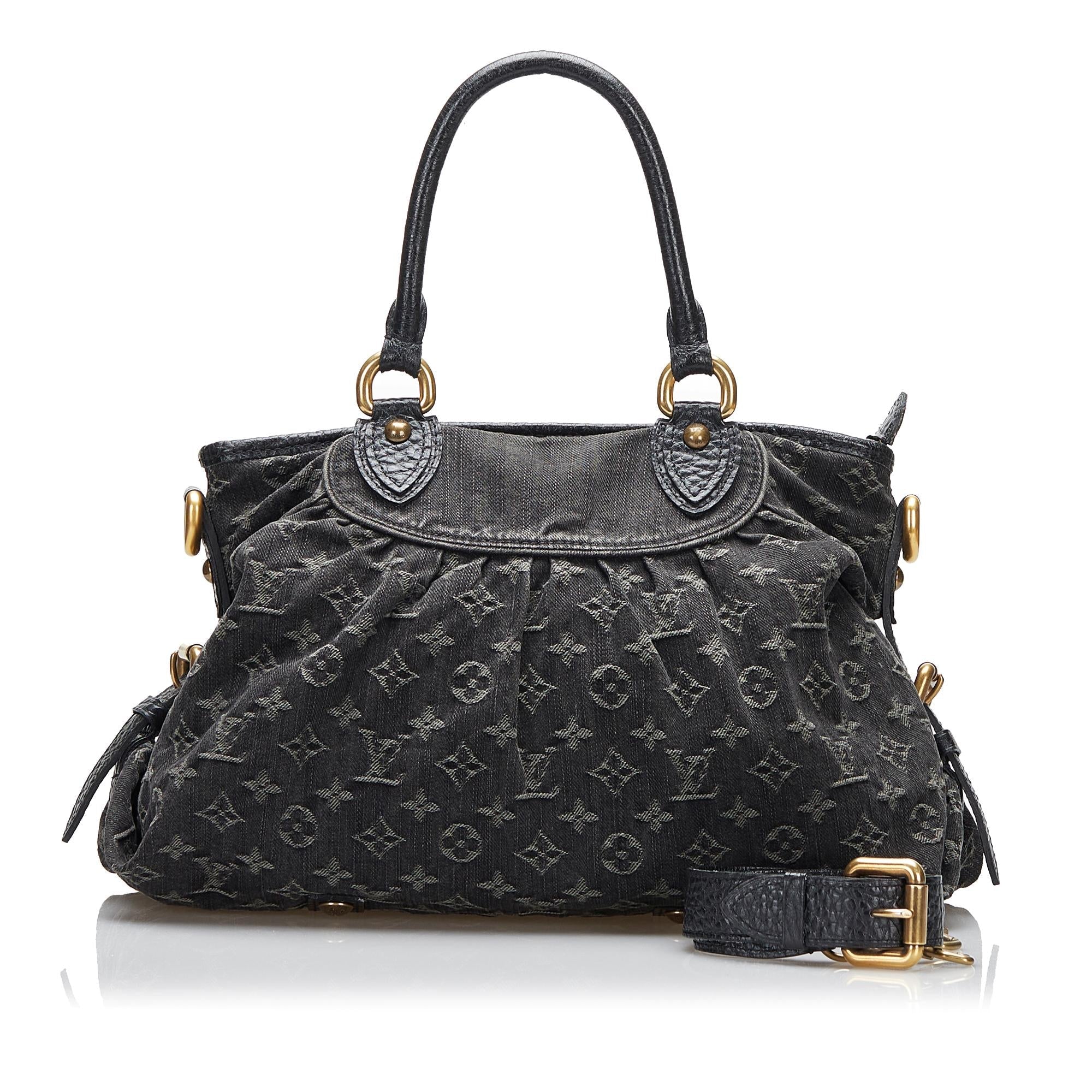 Louis Vuitton Monogram Denim Neo Cabby MM (SHG-jCUw4G)