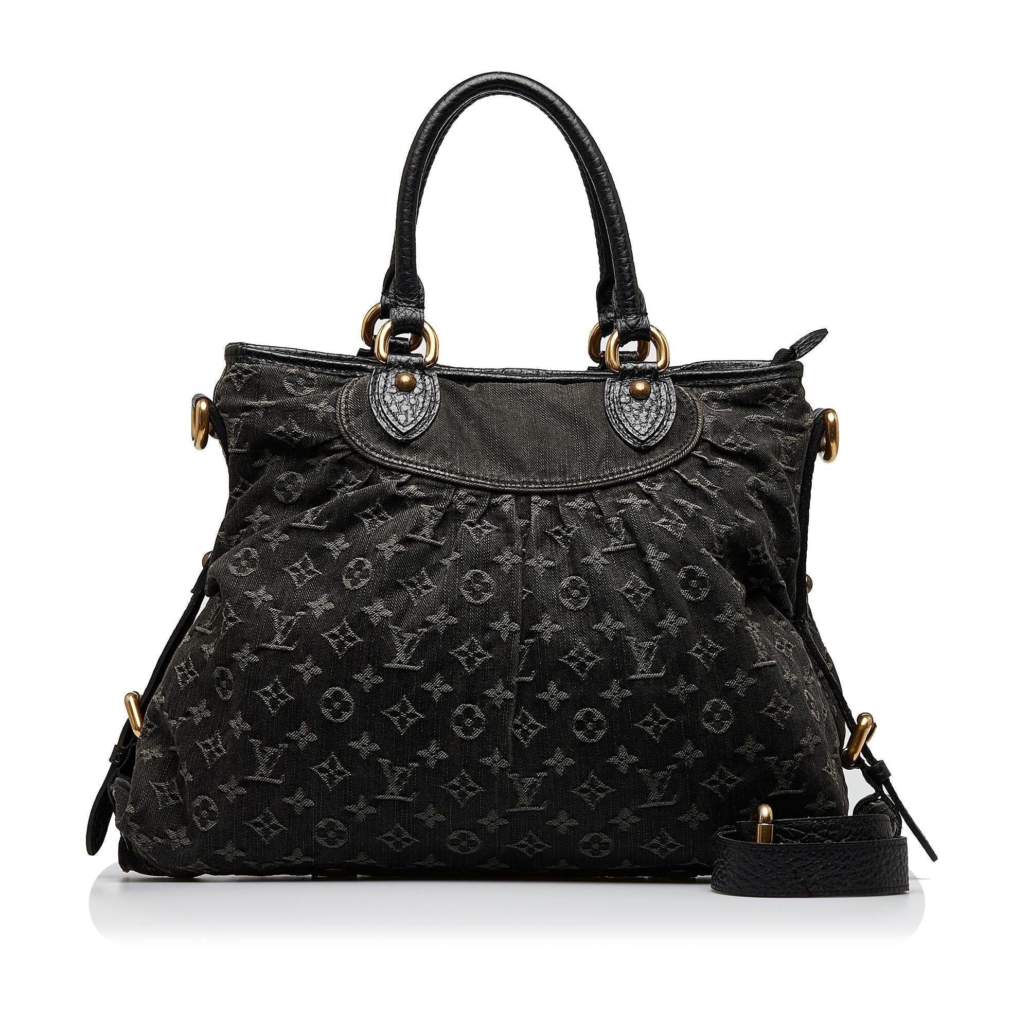 Louis Vuitton Monogram Denim Neo Cabby MM (SHG-qtzpGF)