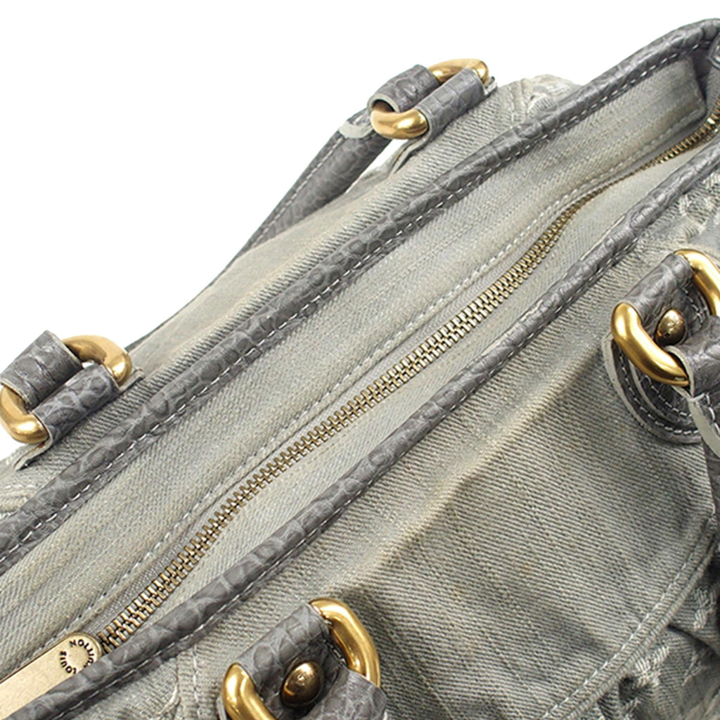 Louis Vuitton Monogram Denim Neo Cabby MM (SHG-buES5N)