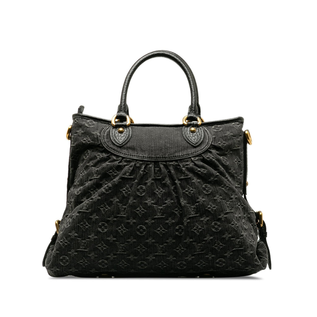 Louis Vuitton Monogram Denim Neo Cabby MM (SHG-TC85zn)