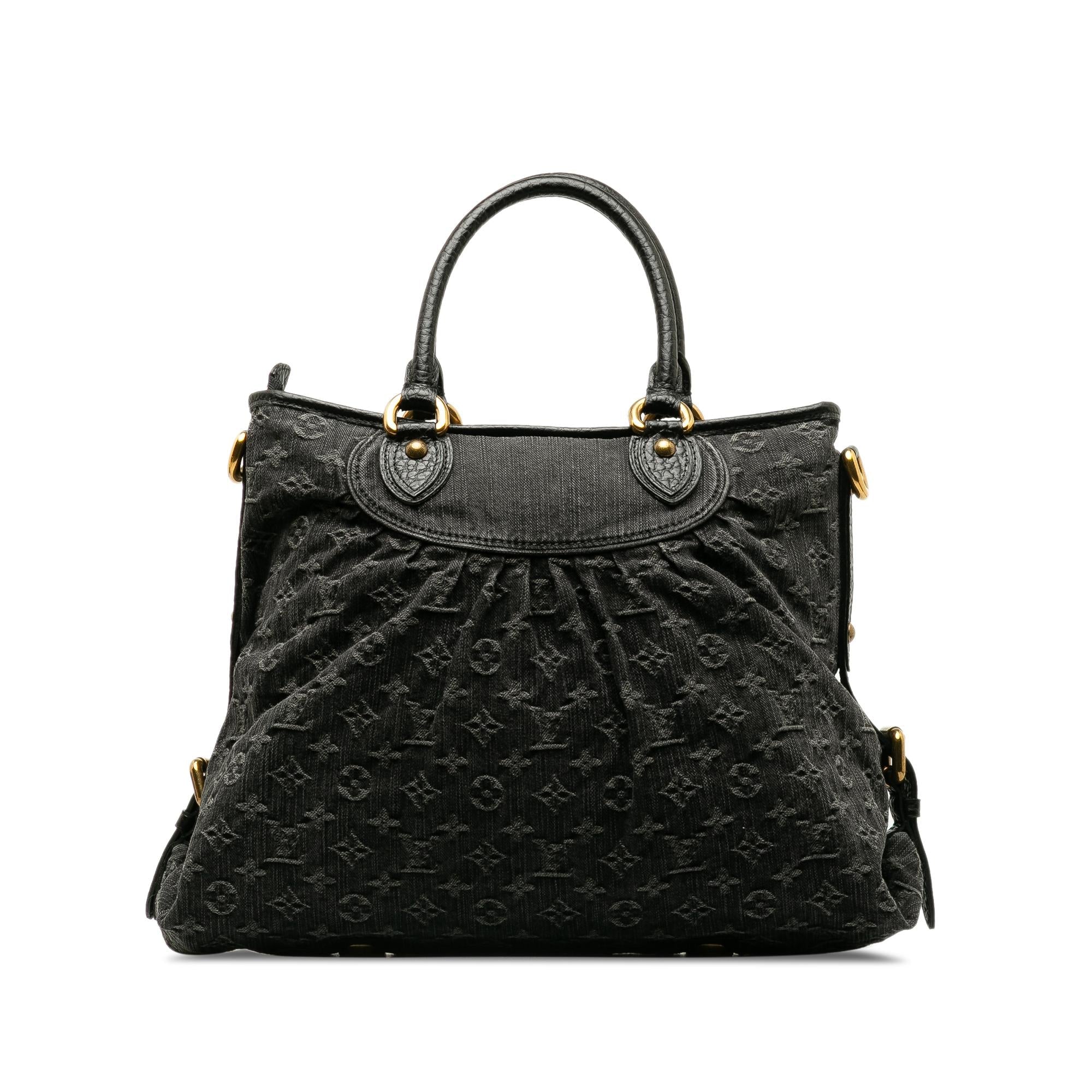 Louis Vuitton Monogram Denim Neo Cabby MM (SHG-TC85zn)