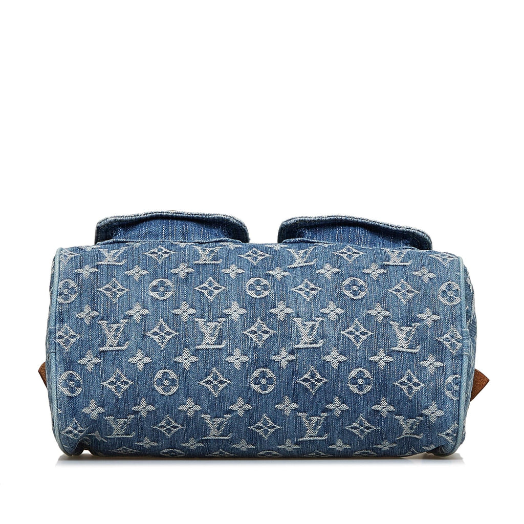 Louis Vuitton Monogram Denim Neo Speedy 30 (SHG-yrj8hv)