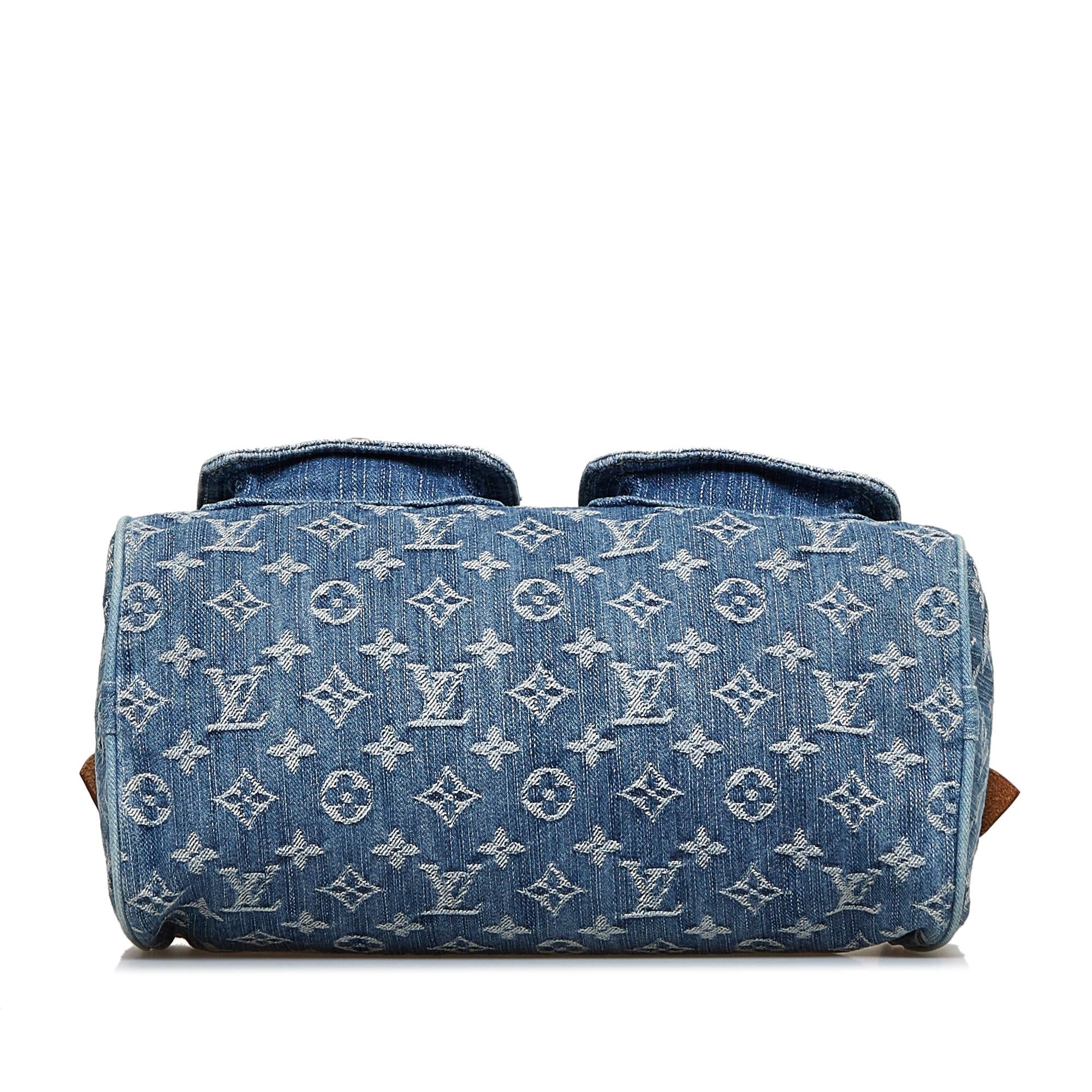Louis Vuitton Monogram Denim Neo Speedy 30 (SHG-yrj8hv)