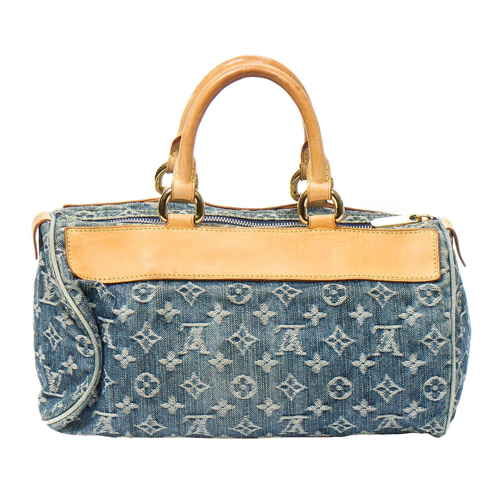Louis Vuitton Monogram Denim Neo Speedy 30 (SHG-GgKeVV)