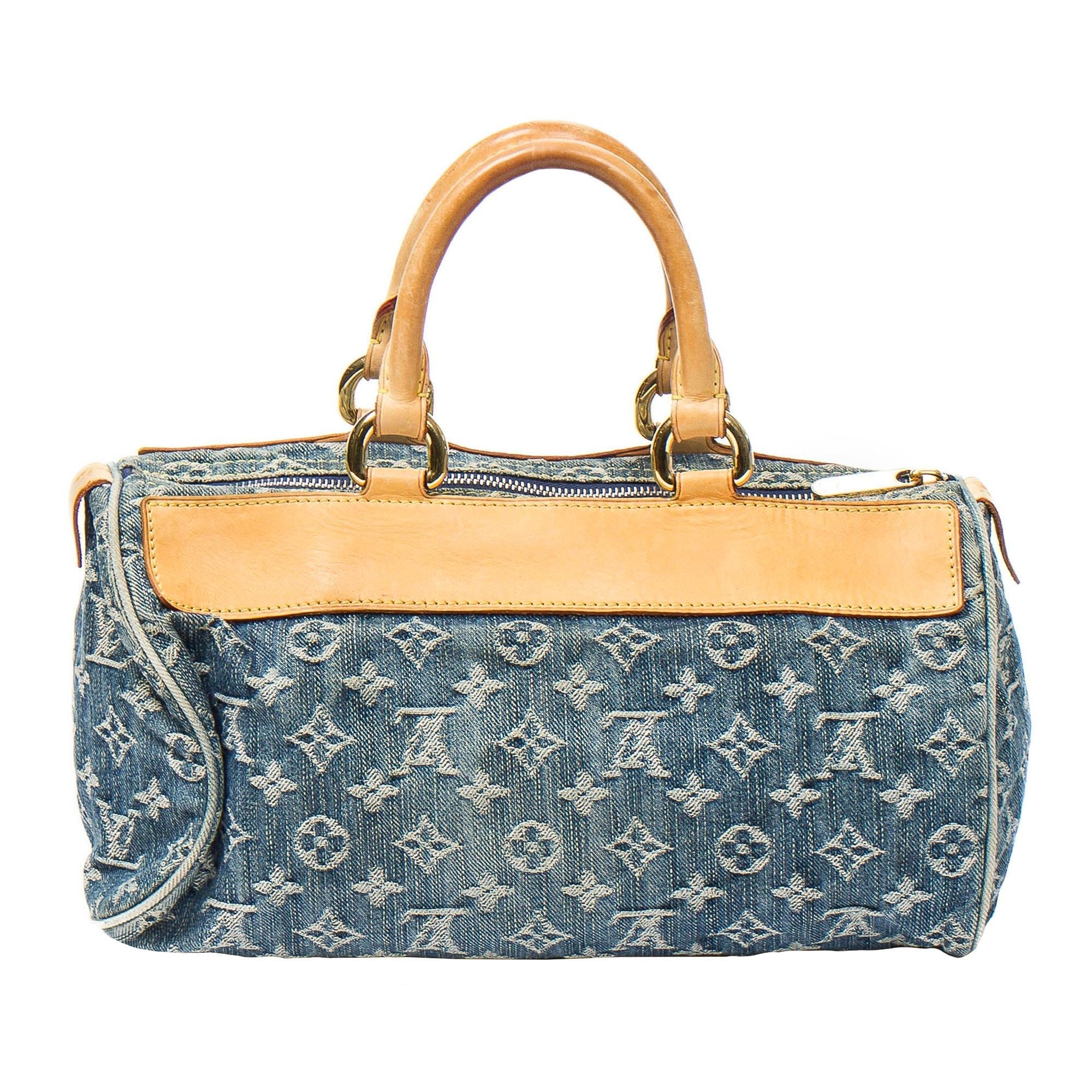 Louis Vuitton Monogram Denim Neo Speedy 30 (SHG-GgKeVV)