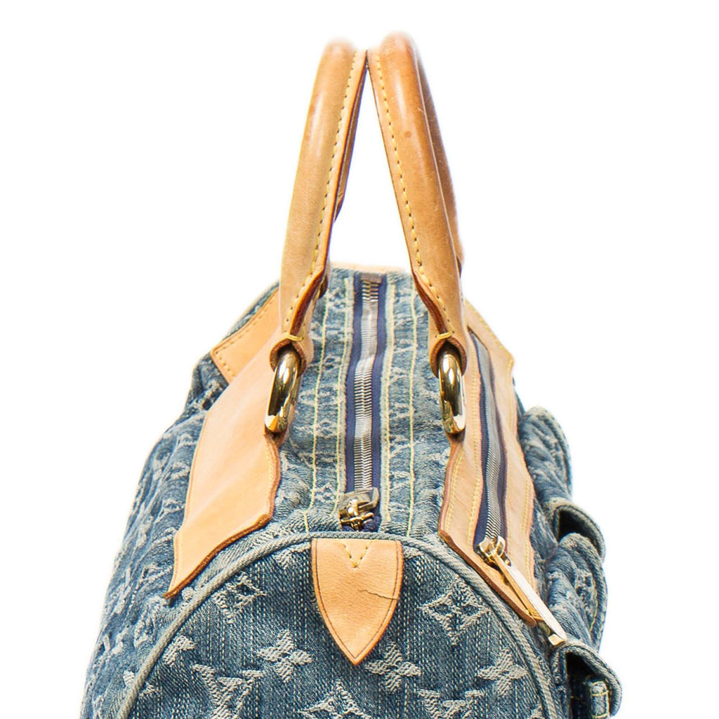 Louis Vuitton Monogram Denim Neo Speedy 30 (SHG-GgKeVV)