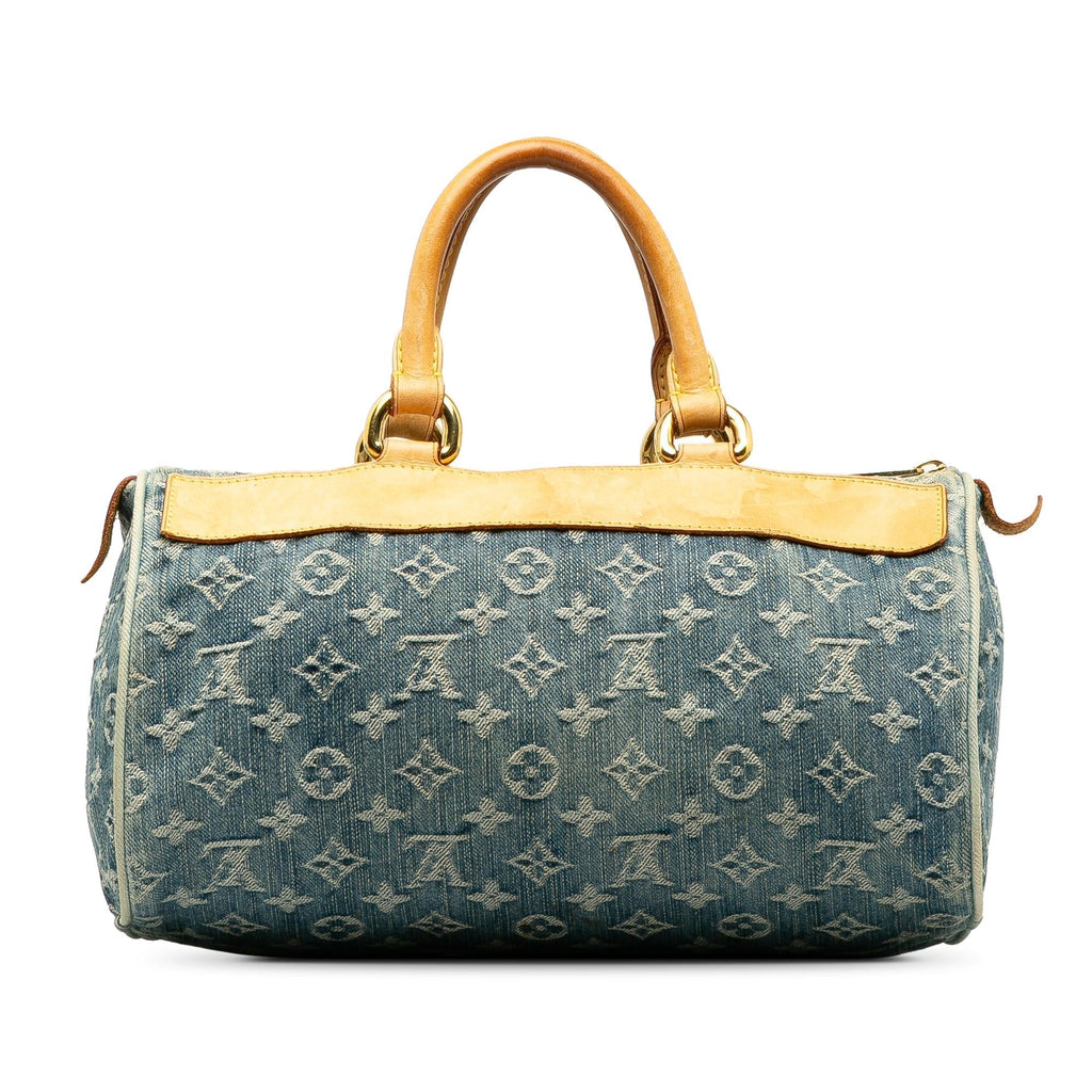 Louis Vuitton Monogram Denim Neo Speedy 30 (SHG-HkV5ZI)