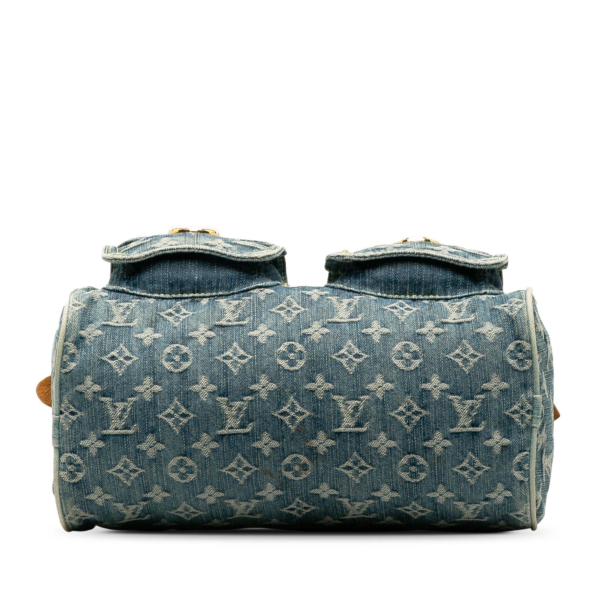 Louis Vuitton Monogram Denim Neo Speedy 30 (SHG-HkV5ZI)