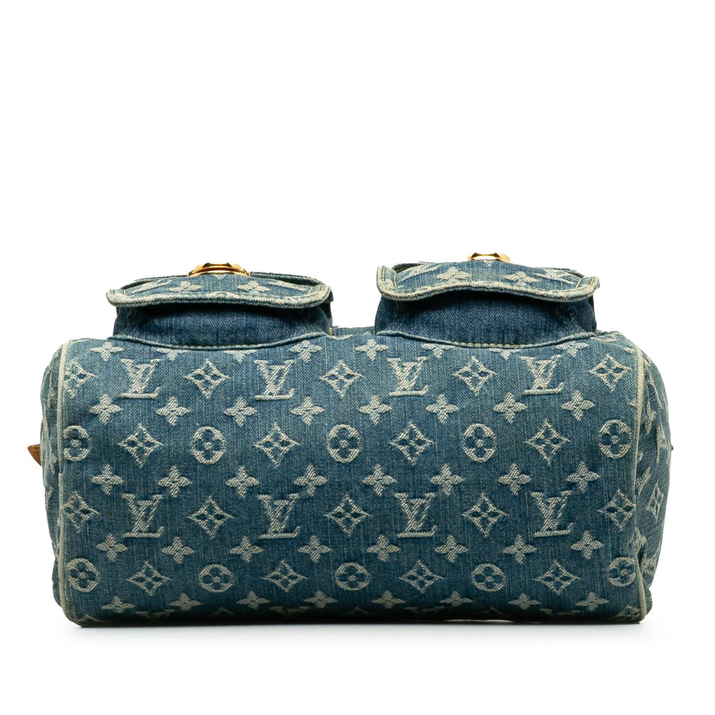 Louis Vuitton Monogram Denim Neo Speedy 30 (SHG-fwaYcJ)