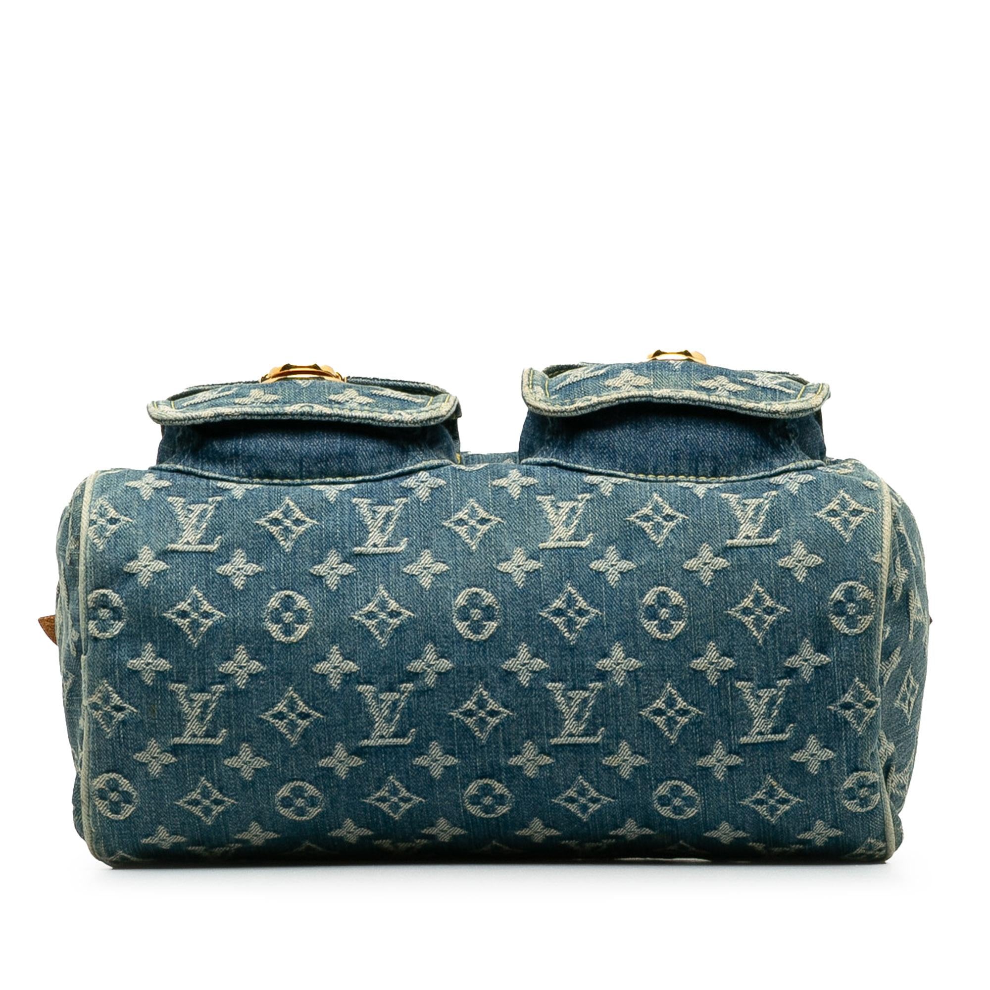 Louis Vuitton Monogram Denim Neo Speedy 30 (SHG-fwaYcJ)