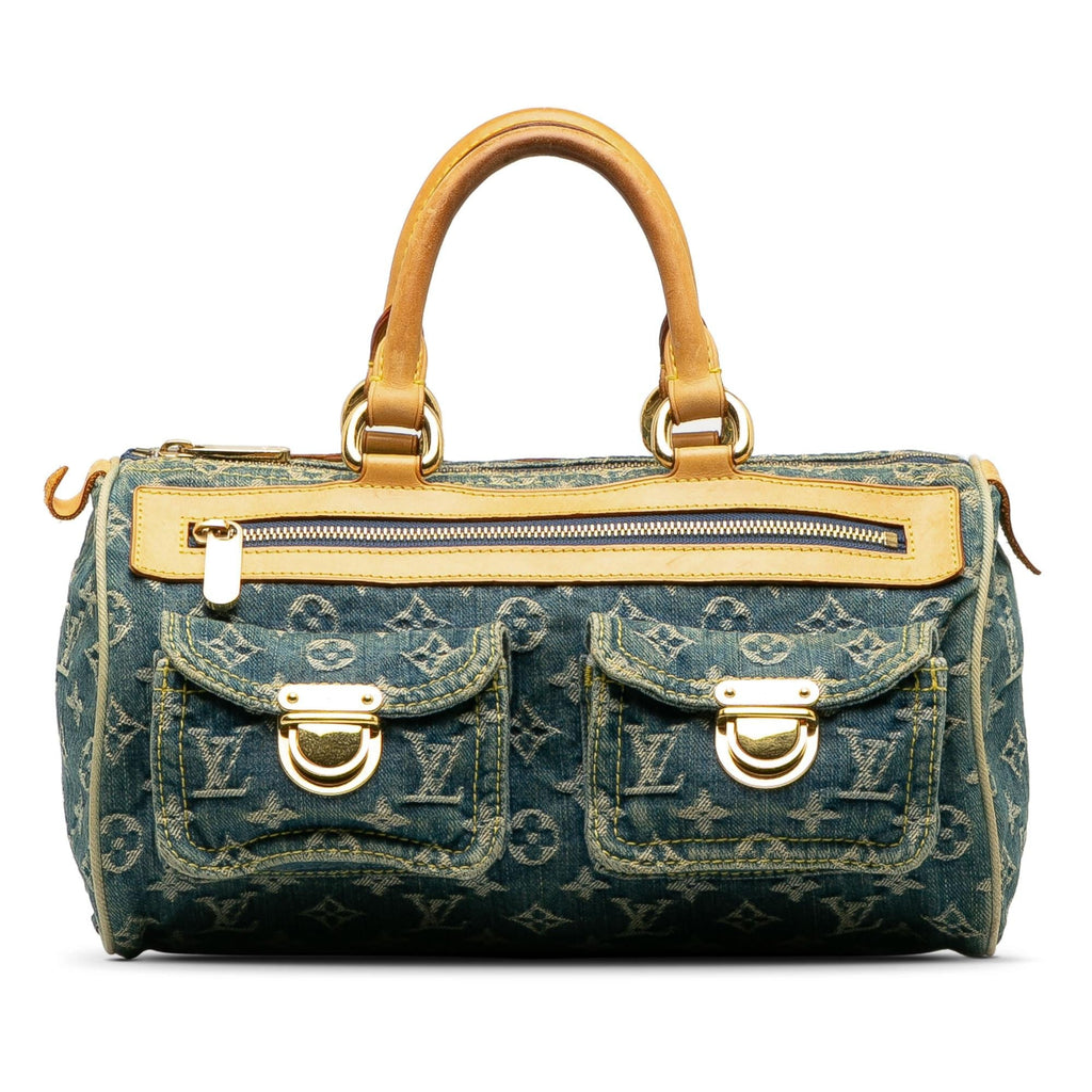 Louis Vuitton Monogram Denim Neo Speedy 30 (SHG-AnOGKo)