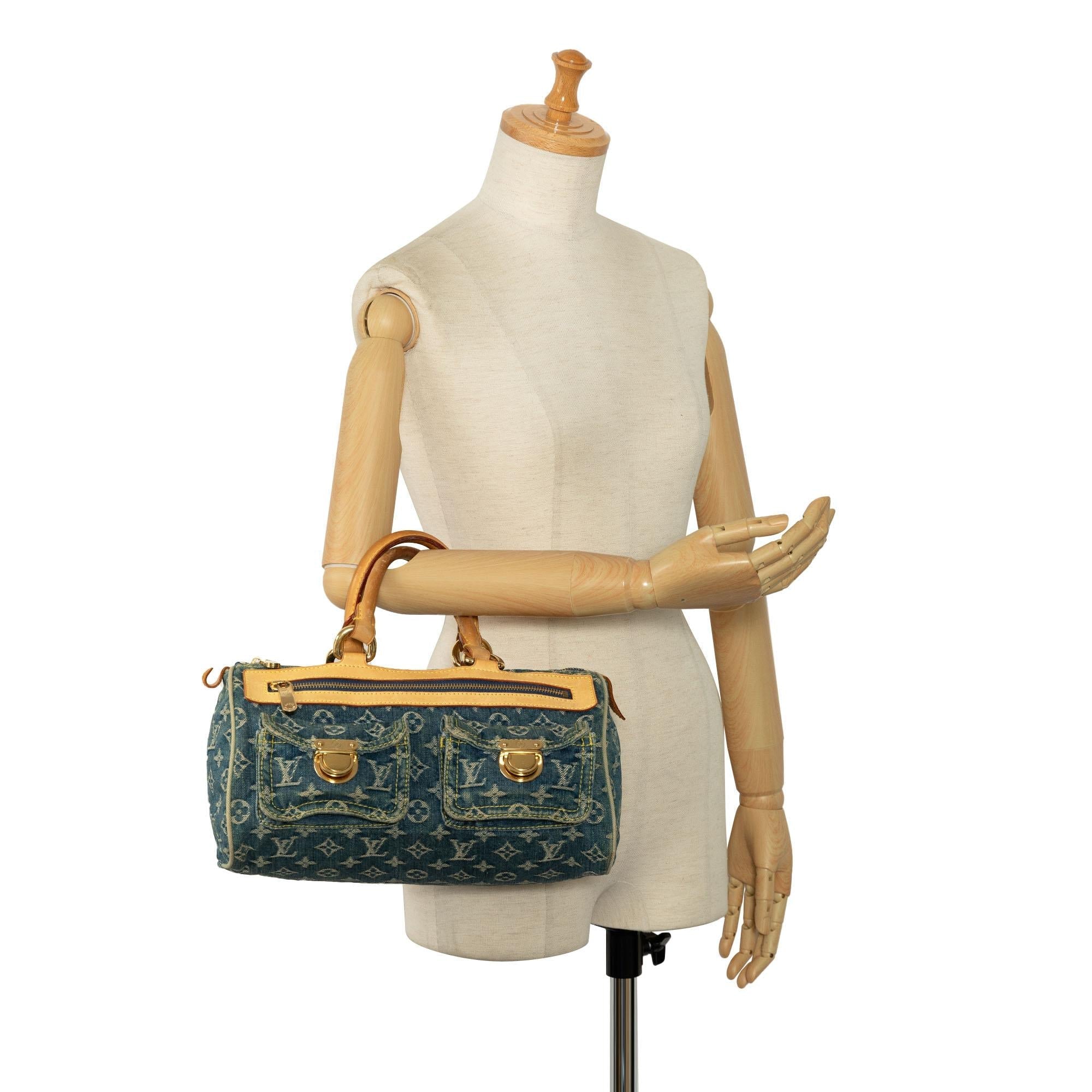 Louis Vuitton Monogram Denim Neo Speedy 30 (SHG-AnOGKo)
