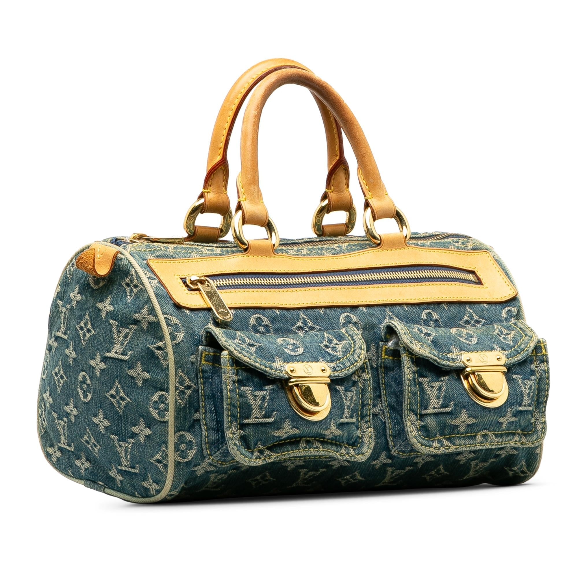 Louis Vuitton Monogram Denim Neo Speedy 30 (SHG-AnOGKo)