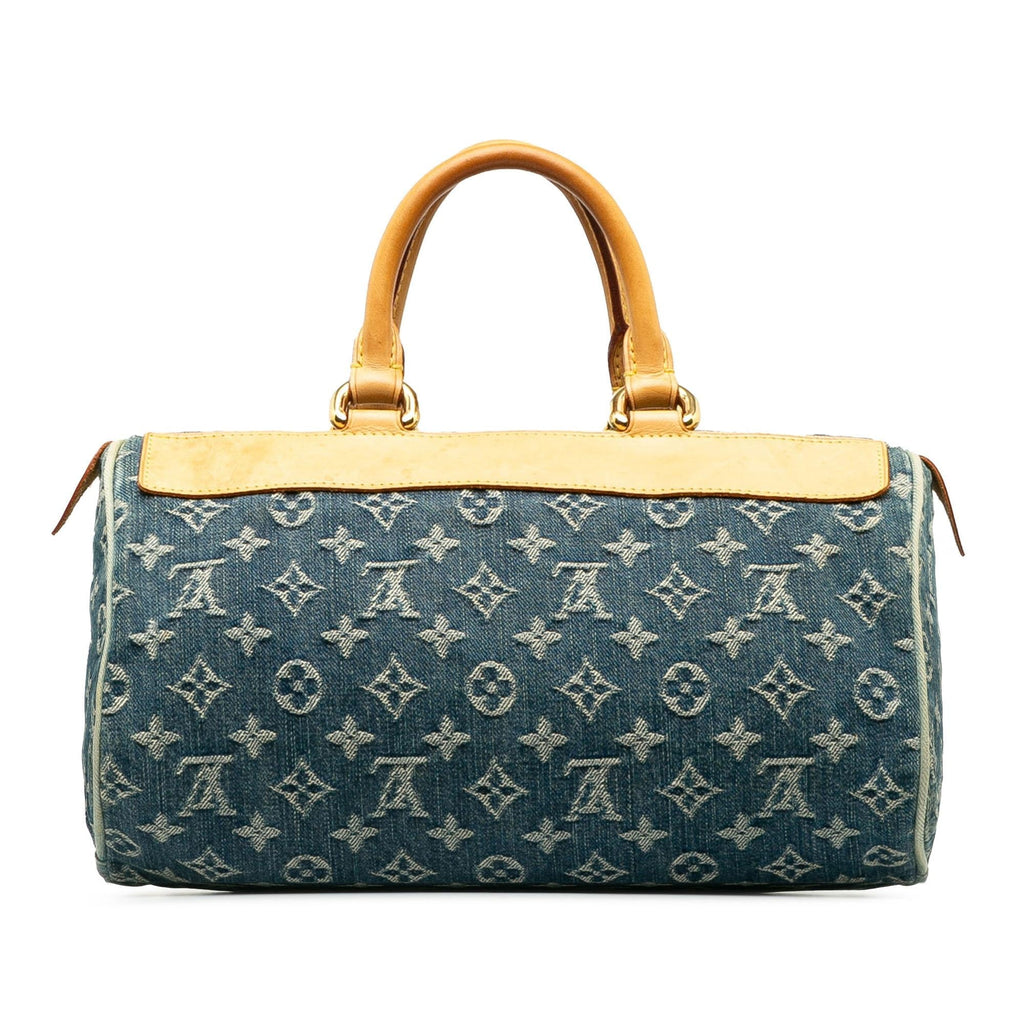 Louis Vuitton Monogram Denim Neo Speedy 30 (SHG-mXmQG3)