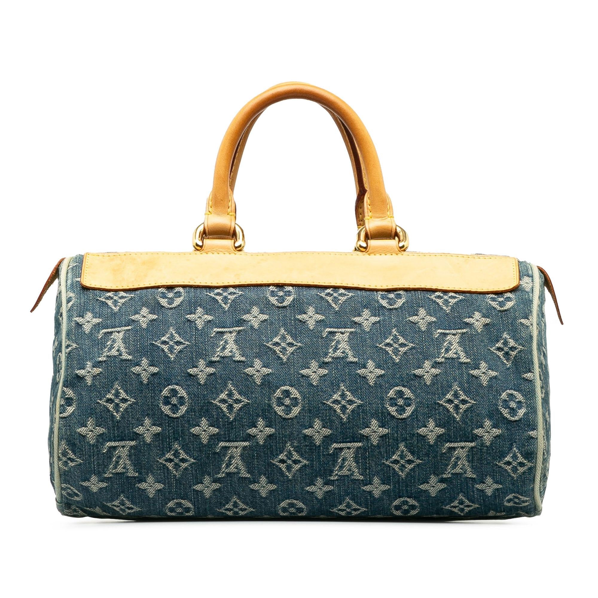 Louis Vuitton Monogram Denim Neo Speedy 30 (SHG-mXmQG3)