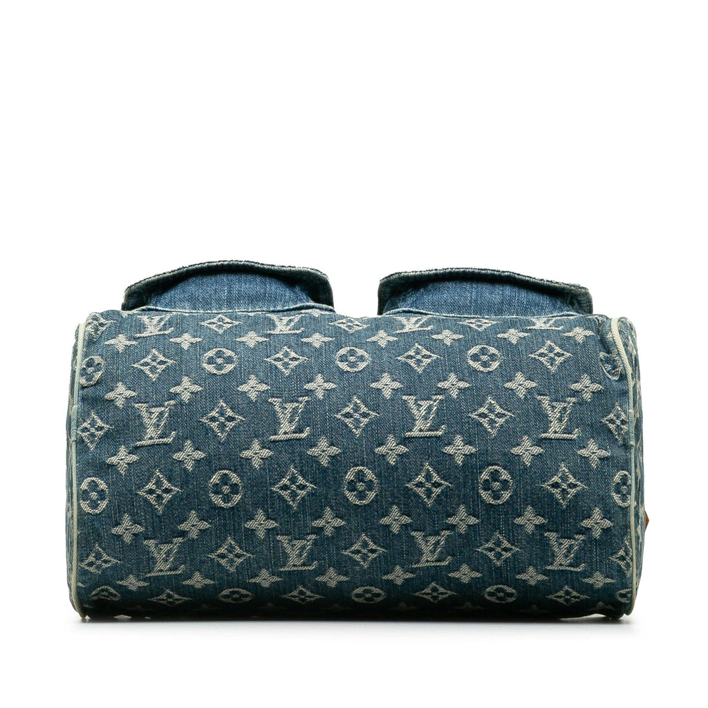 Louis Vuitton Monogram Denim Neo Speedy 30 (SHG-mXmQG3)