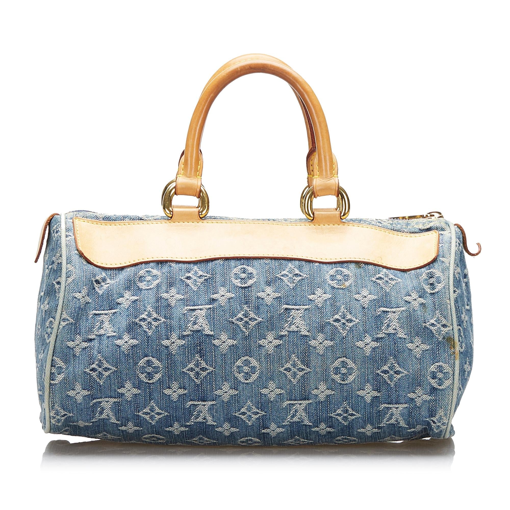 Louis Vuitton Monogram Denim Neo Speedy (SHG-YkmMty)