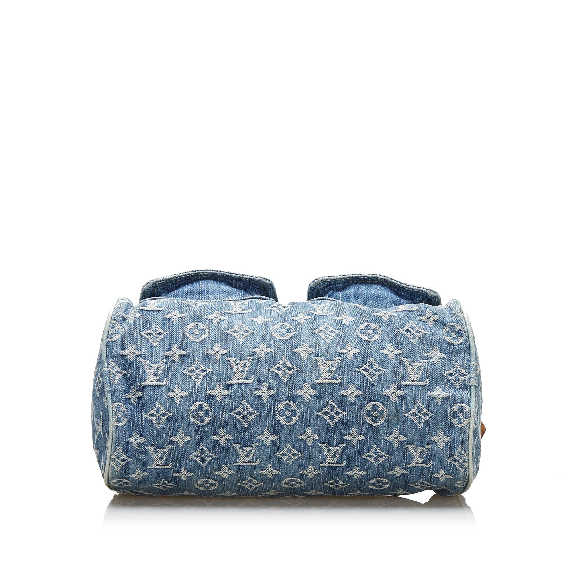 Louis Vuitton Monogram Denim Neo Speedy (SHG-YkmMty)