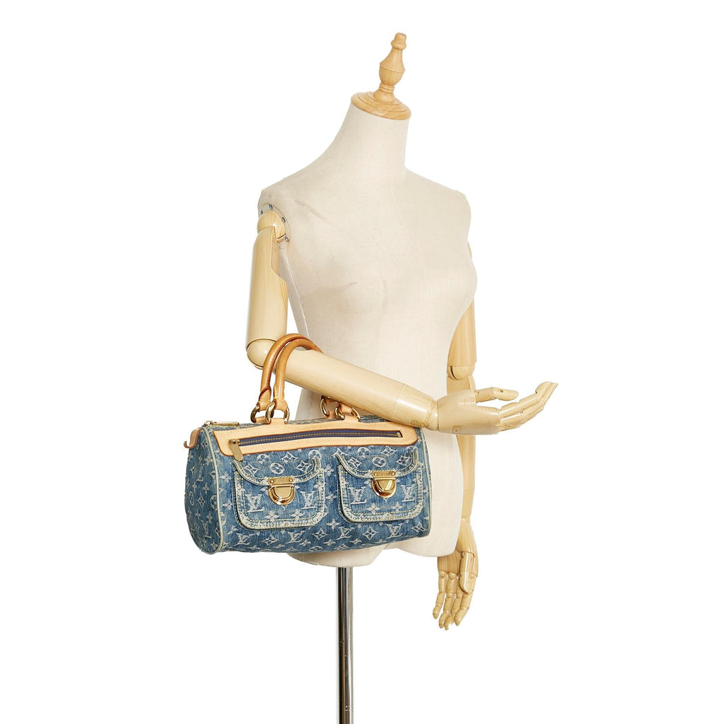 Louis Vuitton Monogram Denim Neo Speedy (SHG-YkmMty)