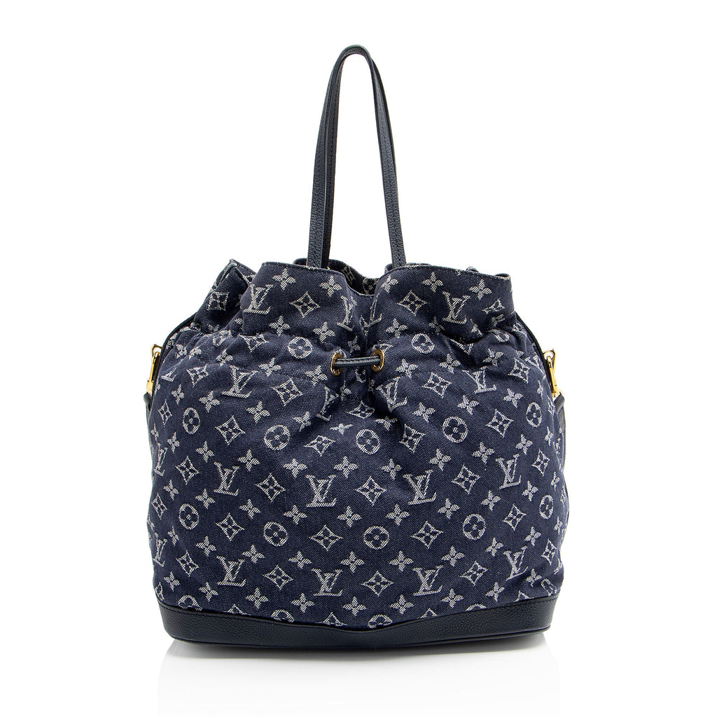 Louis Vuitton Monogram Denim Noefull MM Shoulder Bag (SHF-Jmzx8k)