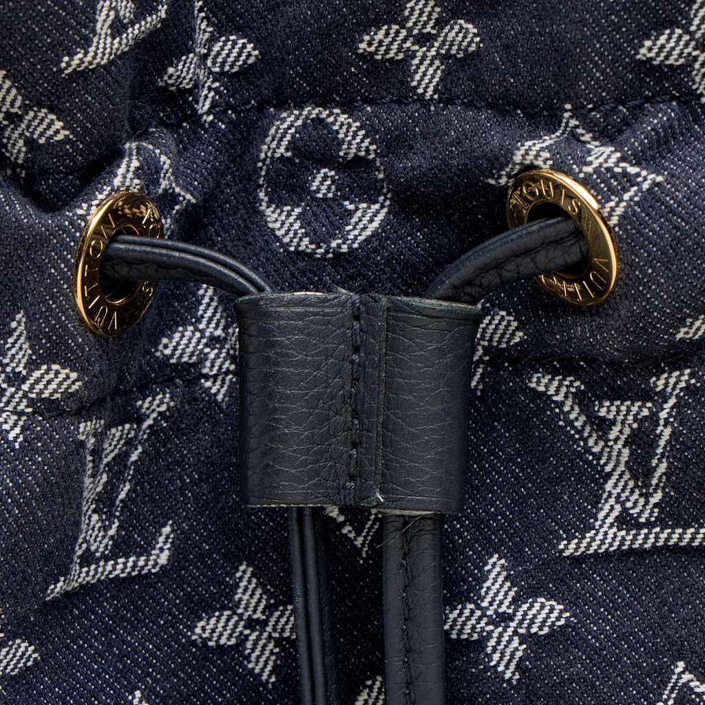 Louis Vuitton Monogram Denim Noefull MM Shoulder Bag (SHF-Jmzx8k)